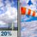 Wednesday: Isolated Showers And Thunderstorms then Areas Of Blowing Dust
