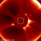 Latest LASCO C2 image of the Sun