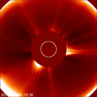 Latest LASCO C2 image of the Sun