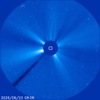 Latest LASCO C3 image of the Sun