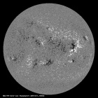 Latest SDO/HMI Magnetogram image of the Sun