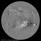 Latest SDO/HMI Magnetogram image of the Sun