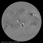 Latest SDO/HMI Magnetogram image of the Sun