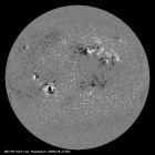 Latest SDO/HMI Magnetogram image of the Sun
