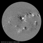 Latest SDO/HMI Magnetogram image of the Sun