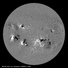 Latest SDO/HMI Magnetogram image of the Sun