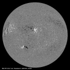 Latest SDO/HMI Magnetogram image of the Sun